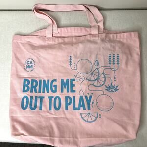Cann Bring Me Out to Play Pink Tote Bag